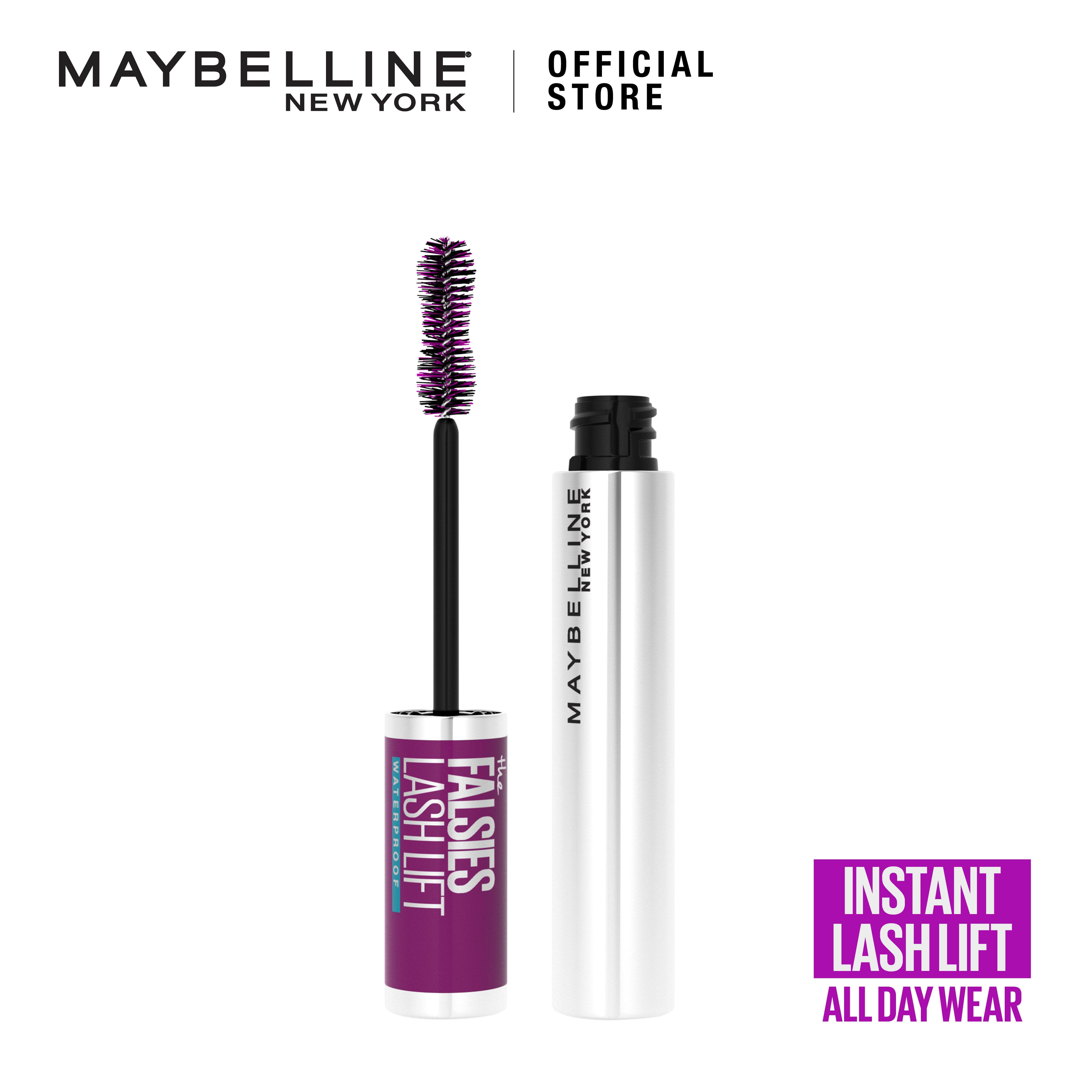Maybelline | Falsies Waterproof Lash Lift Mascara | Black | Best Price in Pakistan original skincare product Pakistan مرکزی تصویر