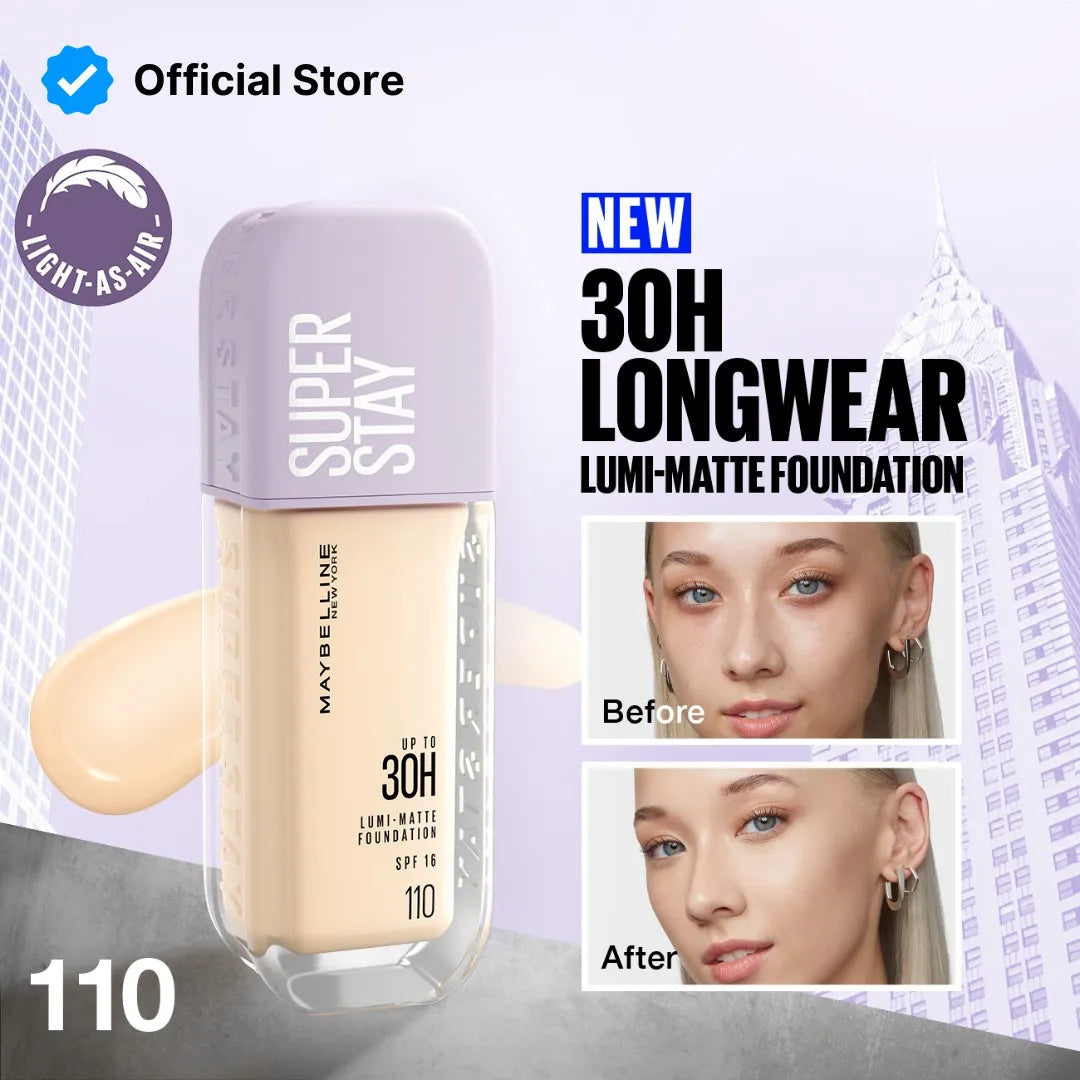 Maybelline Super Stay Lumi Matte Foundation | Best Price in Pakistan original skincare product Pakistan
