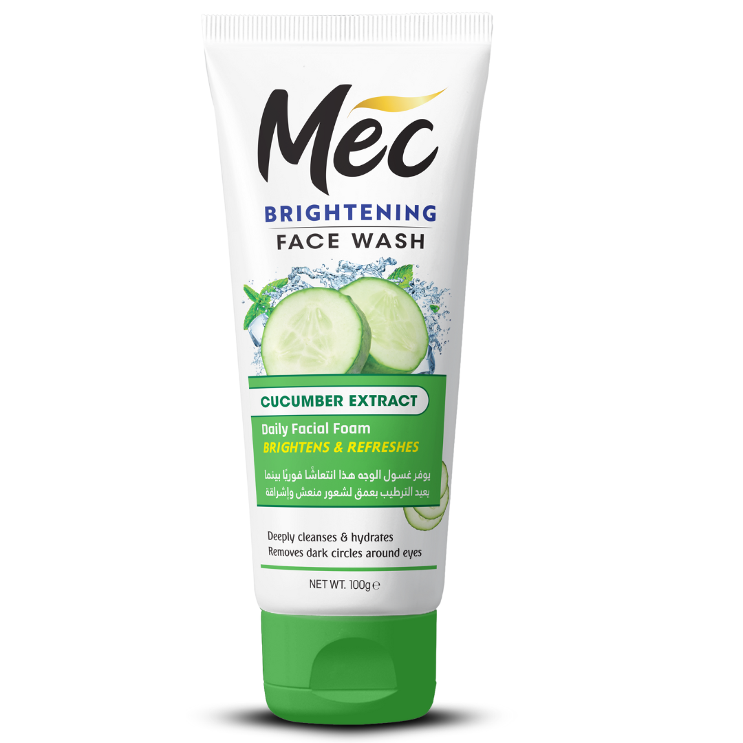 Mec | Cucumber Extract Face Wash | 100gm | Best Price in Pakistan original skincare product Pakistan