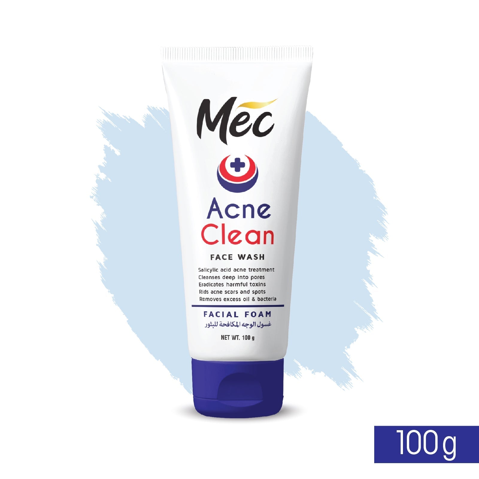 Mec Face Wash Acne Clean | 100g | Best Price in Pakistan original skincare product Pakistan