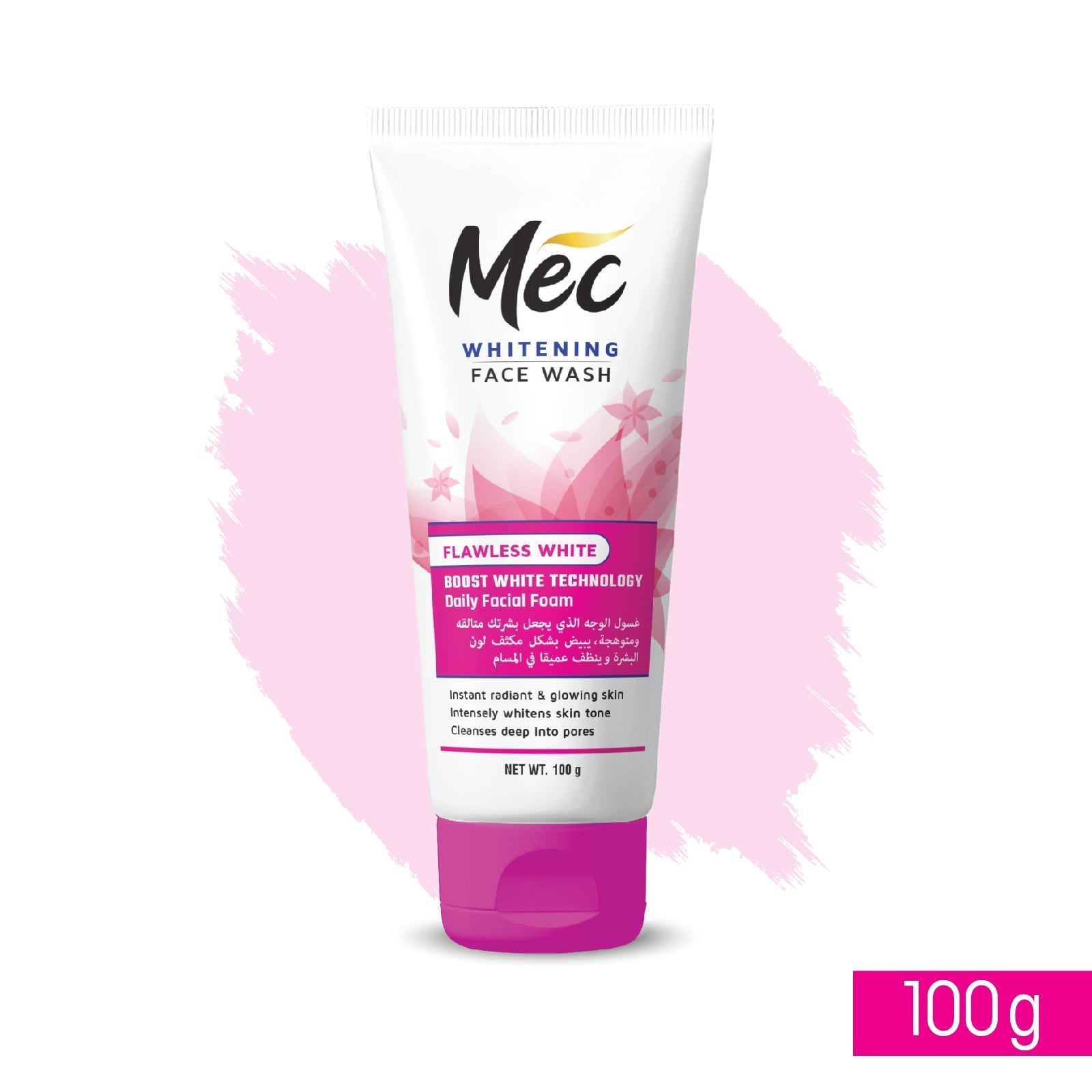 Mec Face Wash Flawless White | 100g | Best Price in Pakistan original skincare product Pakistan Main image