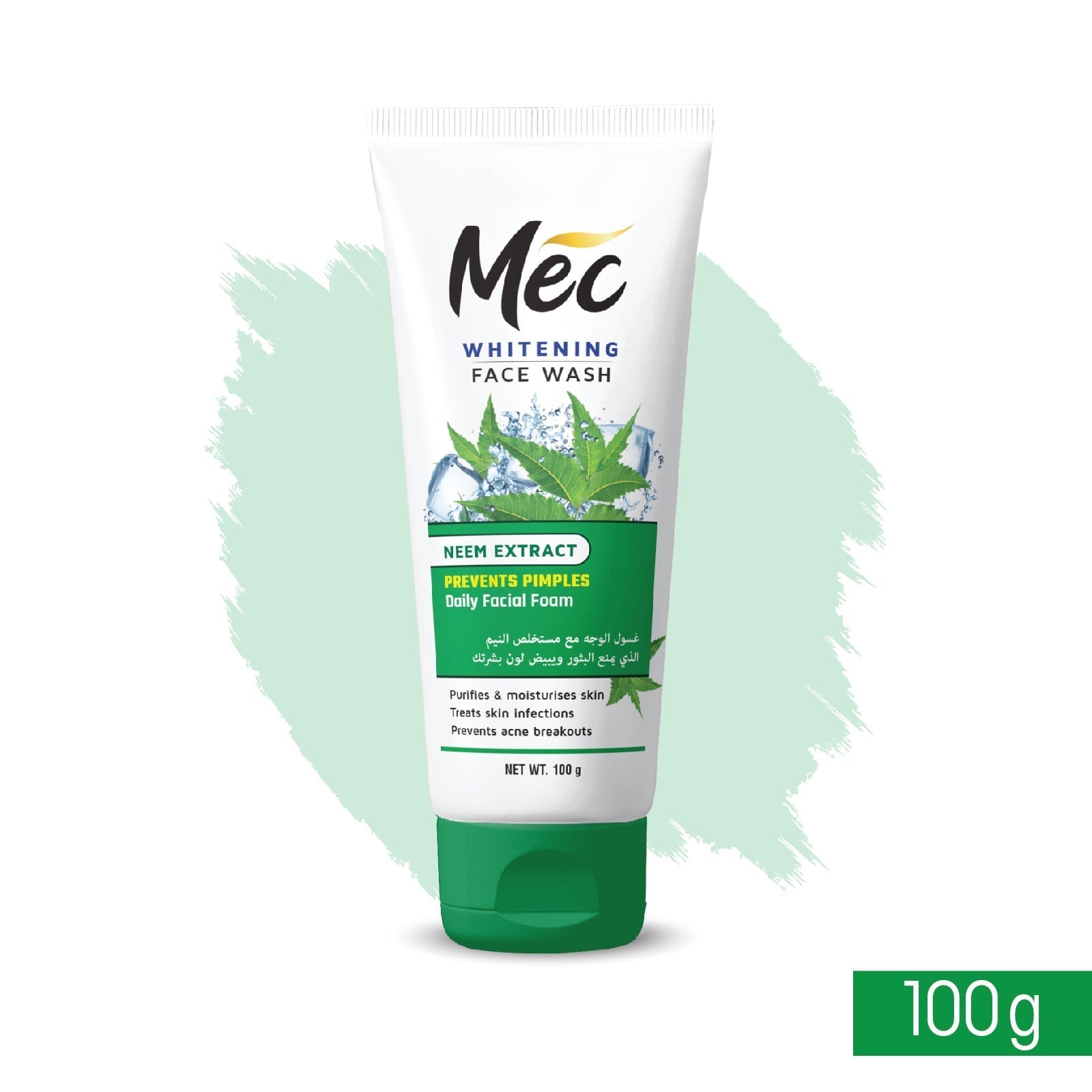 Mec Face Wash Neem Extract | 100g | Best Price in Pakistan original skincare product Pakistan Main image