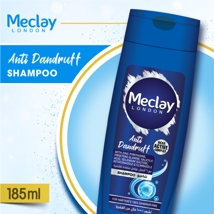 Meclay London  Anti Dandruff Shampoo |  185ml | Best Price in Pakistan original skincare product Pakistan