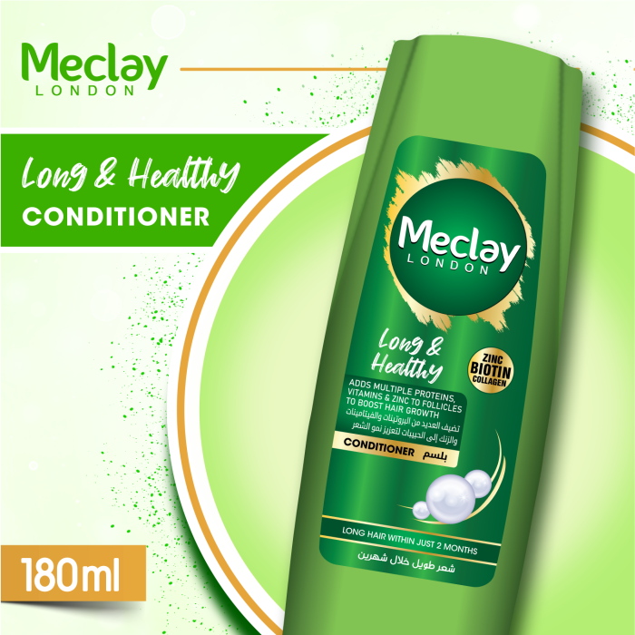 Meclay London  Long & Healthy Conditioner |  180ml | Best Price in Pakistan original skincare product Pakistan