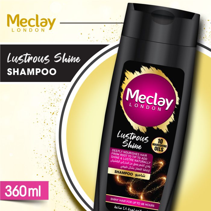 Meclay London  Lustrous Shine Shampoo |  360ml | Best Price in Pakistan original skincare product Pakistan Main image