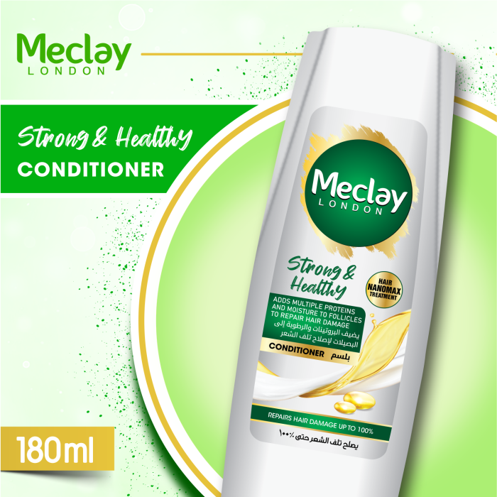 Meclay London  Strong & Healthy Conditioner |  180ml | Best Price in Pakistan original skincare product Pakistan