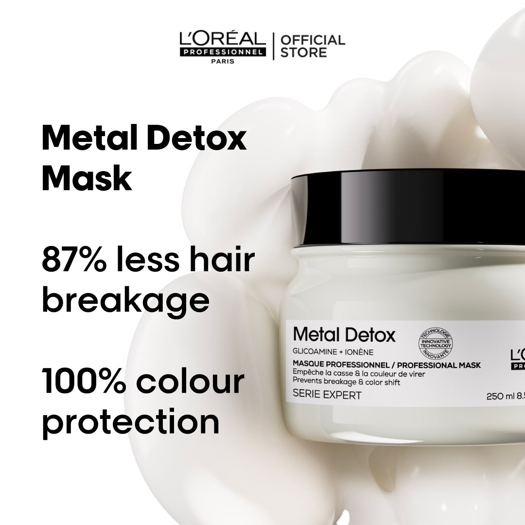 L'Oreal Professional | Serie Expert Metal Detox Mask 250 ML | For Sensitized Hair | Best Price in Pakistan original skincare product Pakistan