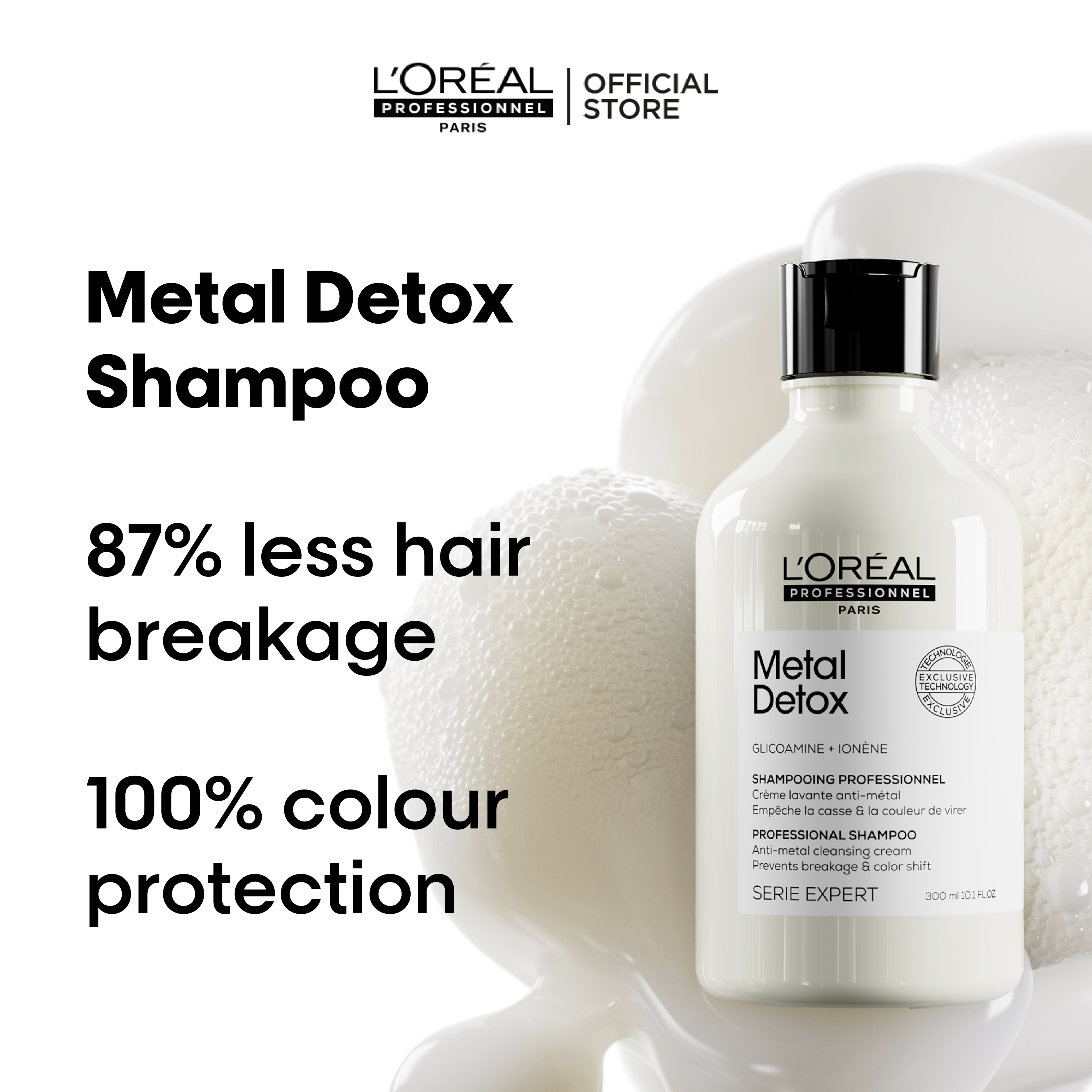 L'Oreal Professional | Serie Expert Metal Detox Shampoo 300 ML | Sulphate Free | Best Price in Pakistan original skincare product Pakistan