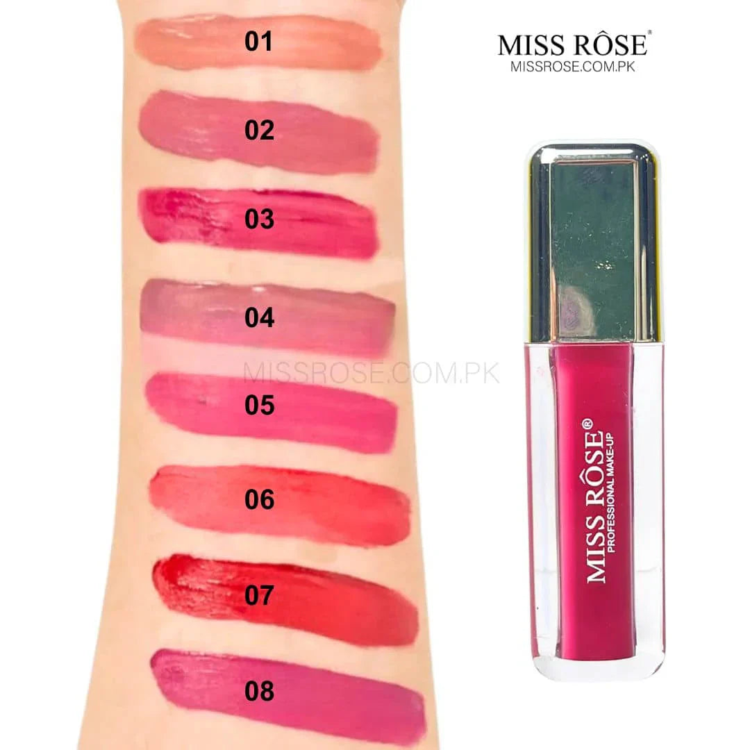 Miss Rose Crystal Jelly Moisturizing Lip Gloss | Best Price in Pakistan original skincare product Pakistan