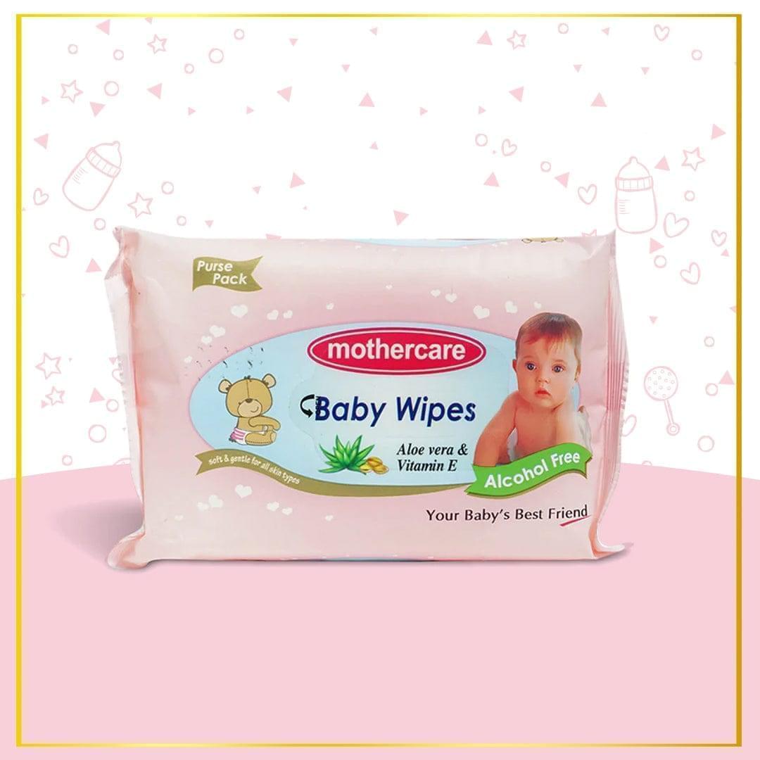 Mothercare | Baby Wipes Purse Pack | Pink | Best Price in Pakistan original skincare product Pakistan Main image