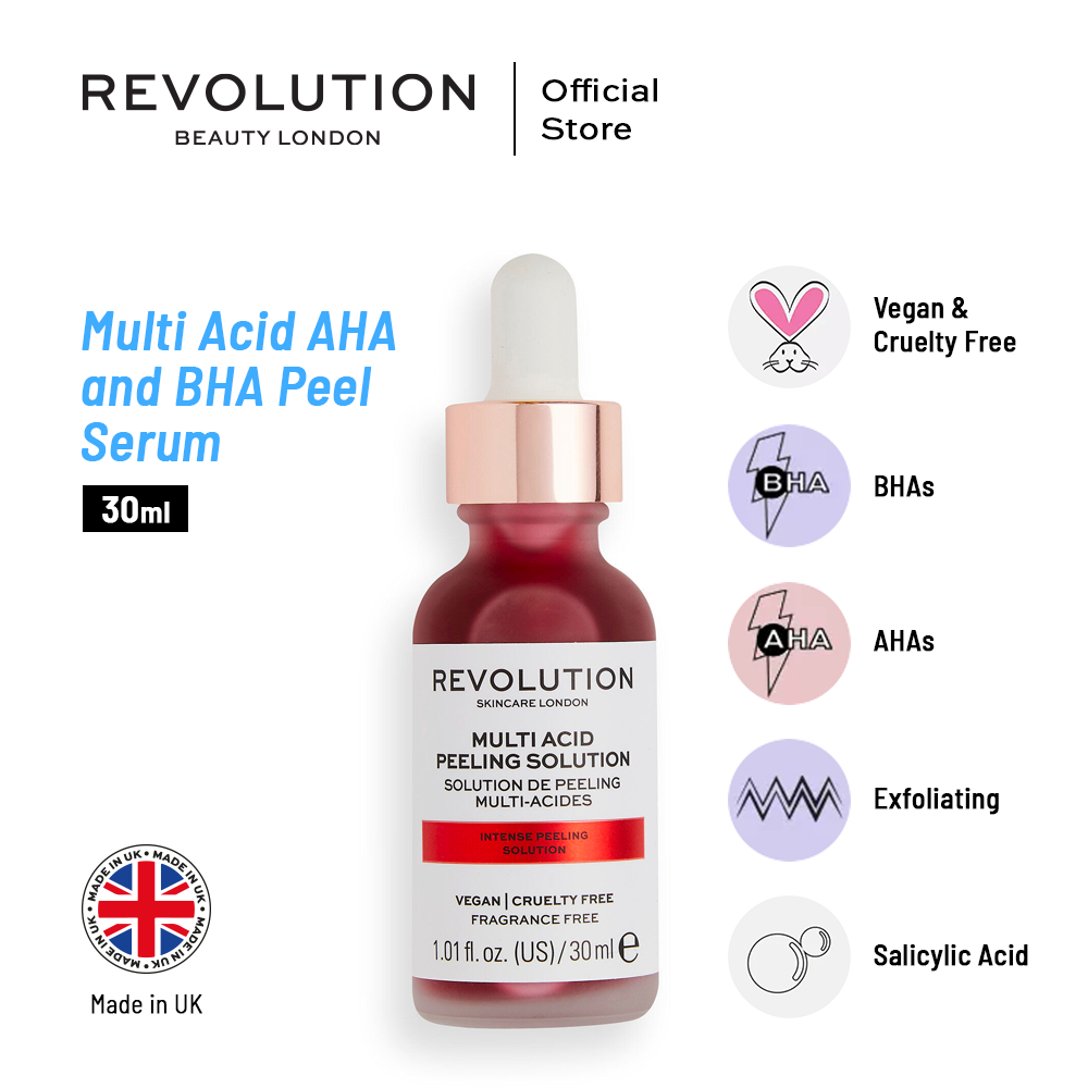 Revolution Skincare Multi Acid Peeling Solution | 30ml | Best Price in Pakistan original skincare product Pakistan