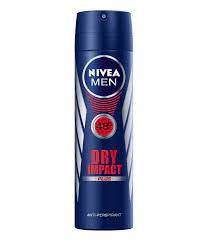 Nivea A/P Spray For Men Dry Impact 150Ml | Best Price in Pakistan original skincare product Pakistan