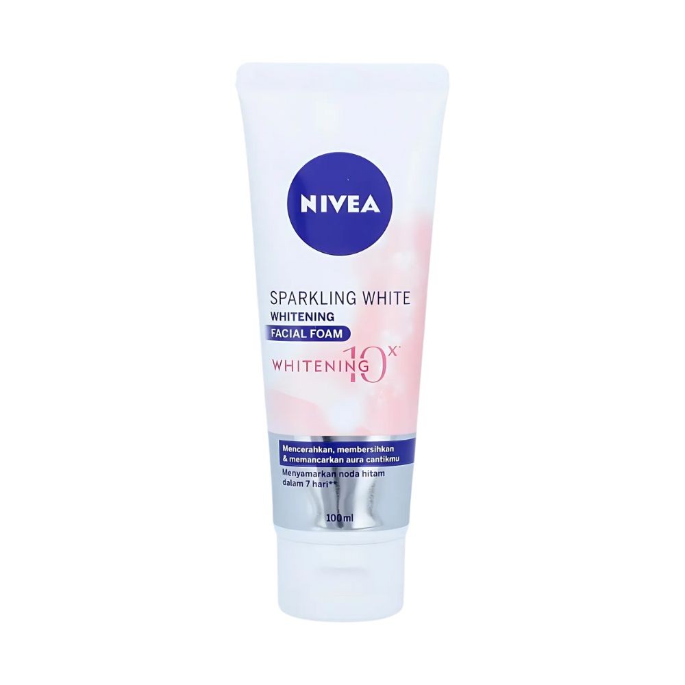 Nivea | Facial Foam Sparkling Whitening | 100Ml | Best Price in Pakistan original skincare product Pakistan مرکزی تصویر