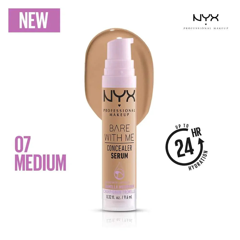 NYX | Bare With Me Concealer Serum | 07 Medium | Best Price in Pakistan original skincare product Pakistan مرکزی تصویر