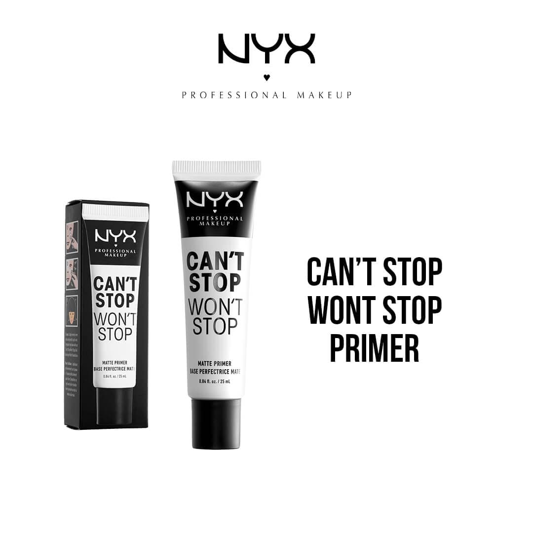 Nyx Cant Stop Wont Stop Matte Primer | Best Price in Pakistan original skincare product Pakistan مرکزی تصویر