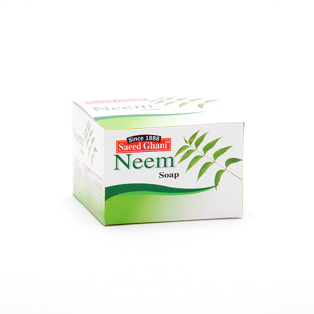 Saeed Ghani | Anti Acne 100% Pure Neem Handmade Soap 90G | Best Price in Pakistan original skincare product Pakistan Main image