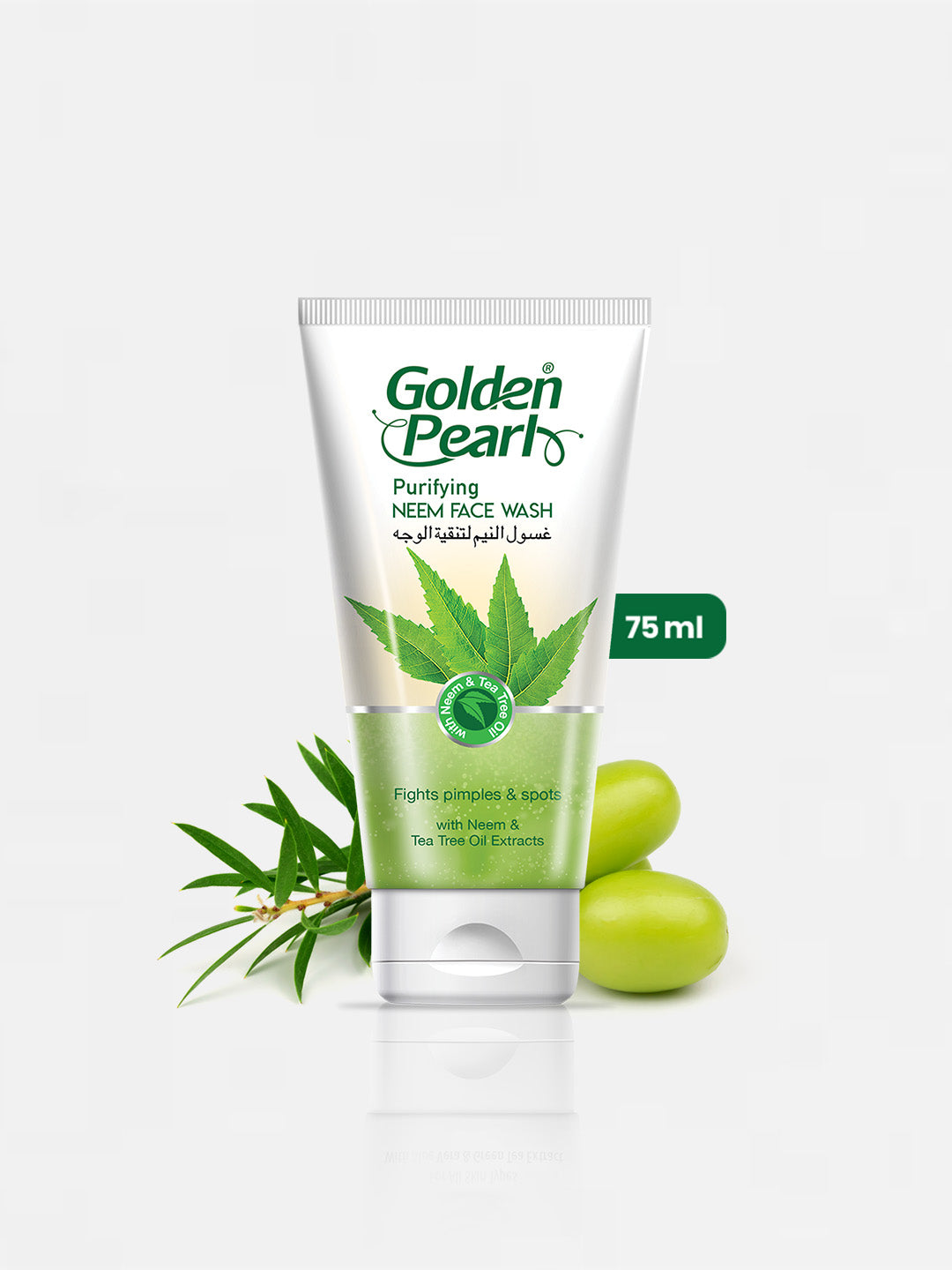 Golden Pearl Active Neem Face Wash | 75ml | Best Price in Pakistan original skincare product Pakistan Main image