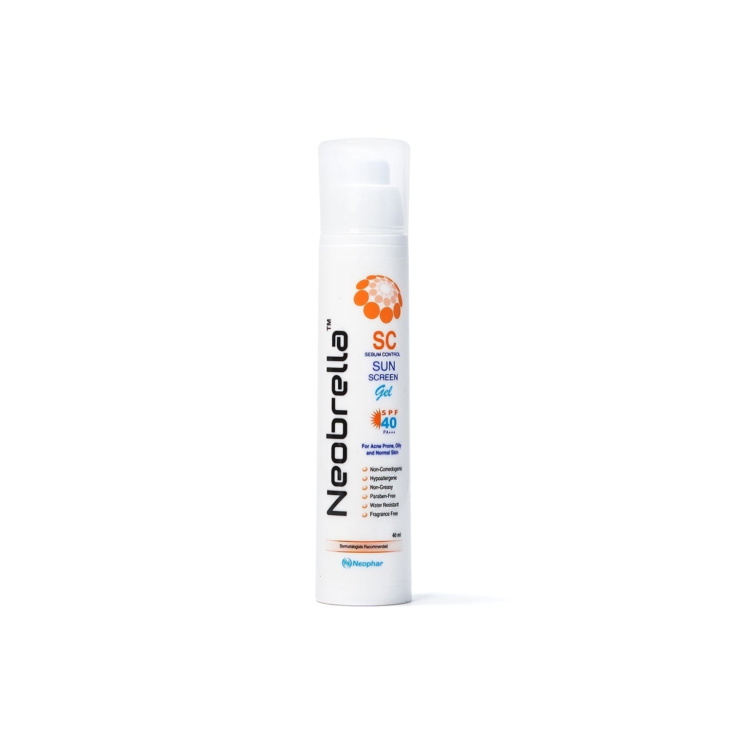 Neophar | Neobrella SC Sebum control gel SPF 40 and PA +++ | Best Price in Pakistan original skincare product Pakistan Main image