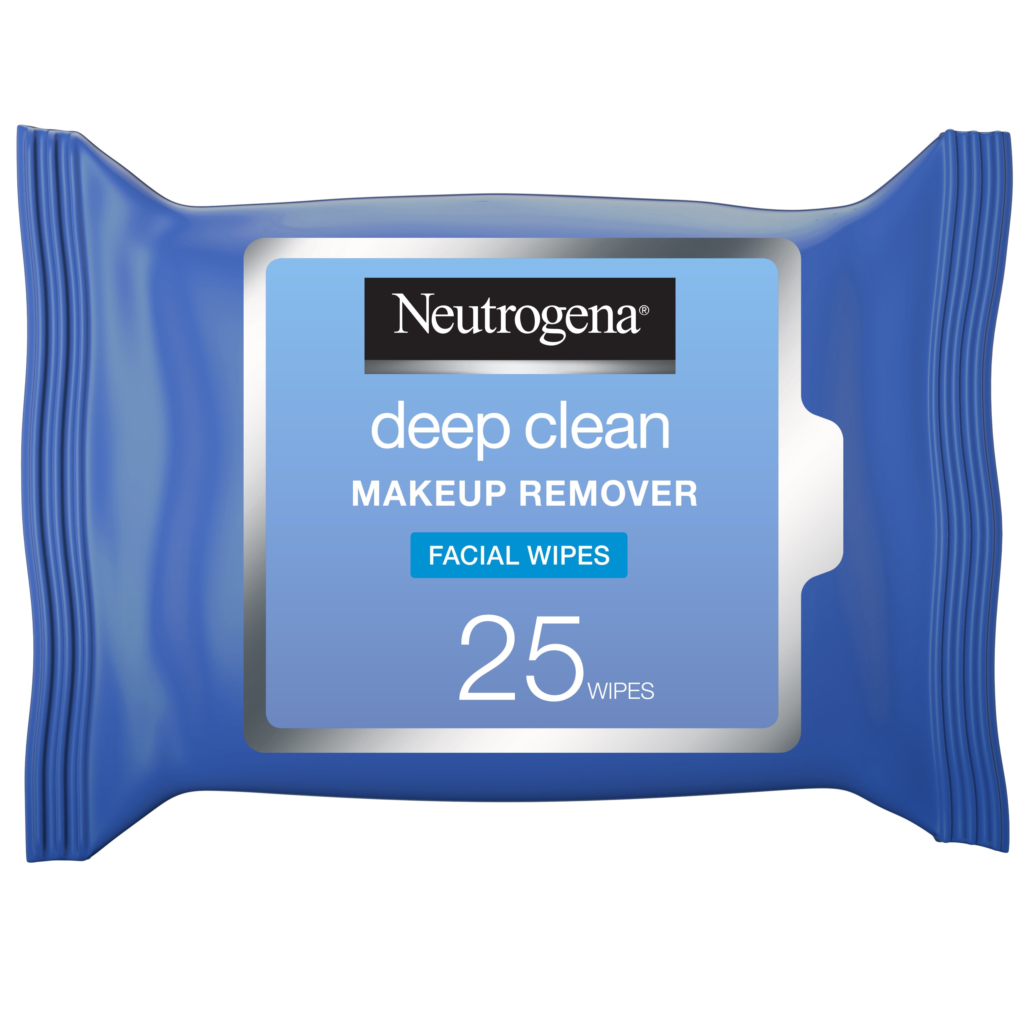 Neutrogena | Deep Clean Makeup Remover Facial Wipes 25 Wipes | Best Price in Pakistan original skincare product Pakistan مرکزی تصویر