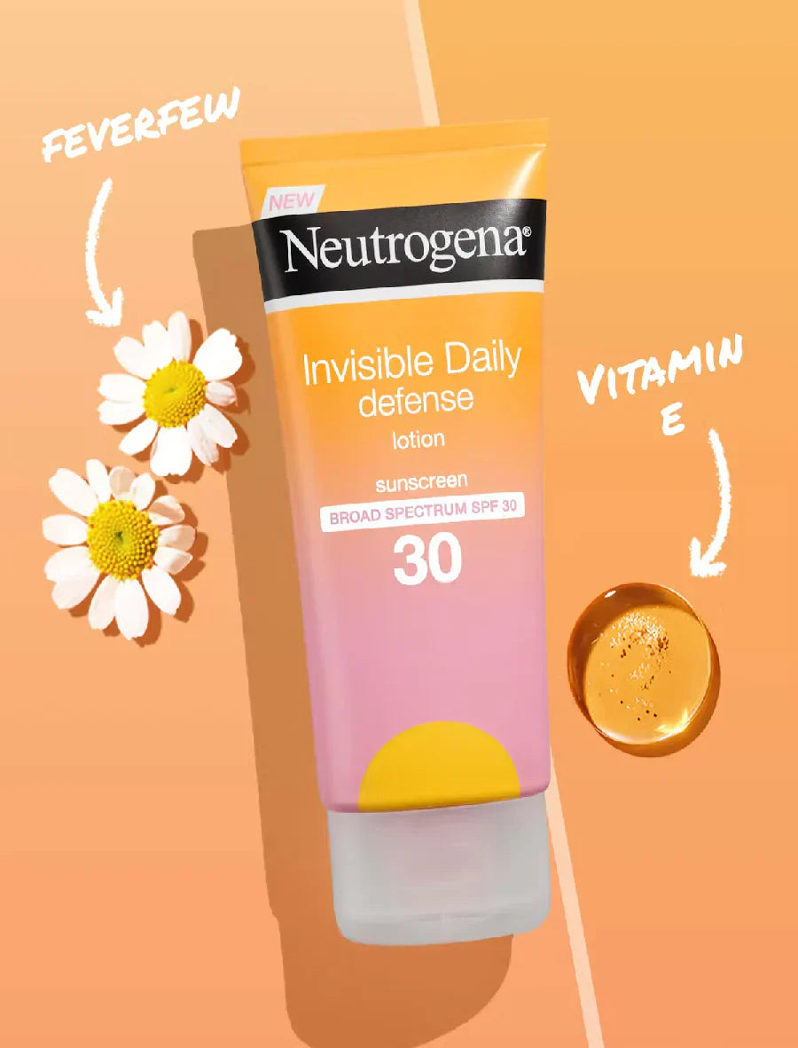 Neutrogena | Invisible Daily Defense Sunscreen Lotion SPF 30 | 88ml | Best Price in Pakistan original skincare product Pakistan