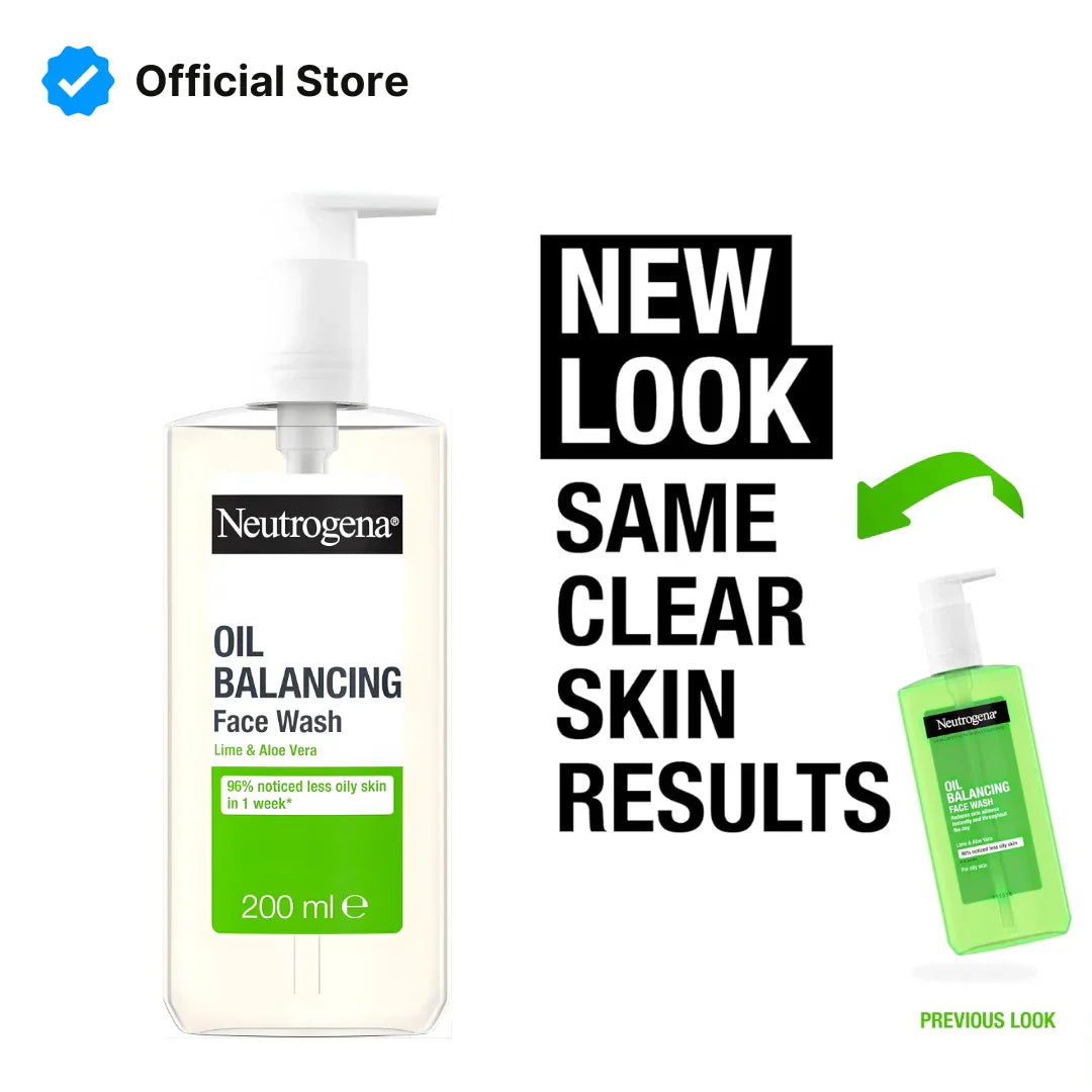 Neutrogena Oil Balancing Facial Wash | 200ml | Best Price in Pakistan original skincare product Pakistan Main image