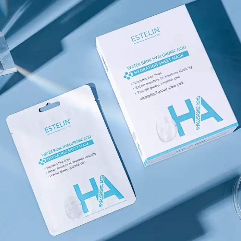 Estelin | Water Bank Hyaluronic Acid Hydrading Sheet Mask 25g | Best Price in Pakistan original skincare product Pakistan