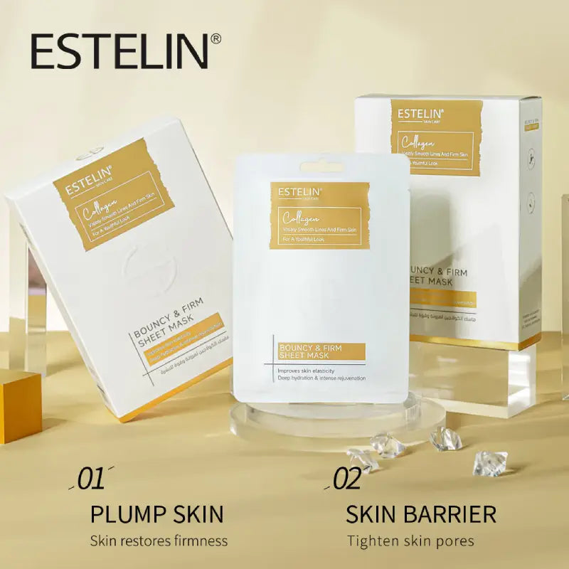 Estelin | Bouncy & Firm Collagen Sheet Mask 25g | Best Price in Pakistan original skincare product Pakistan Main image