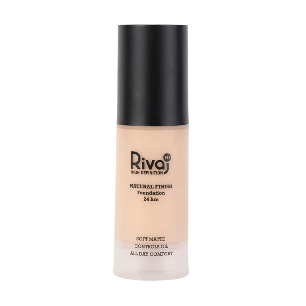 RIVAJ HD 24 HRS FOUNDATION NO.4 | Best Price in Pakistan original skincare product Pakistan