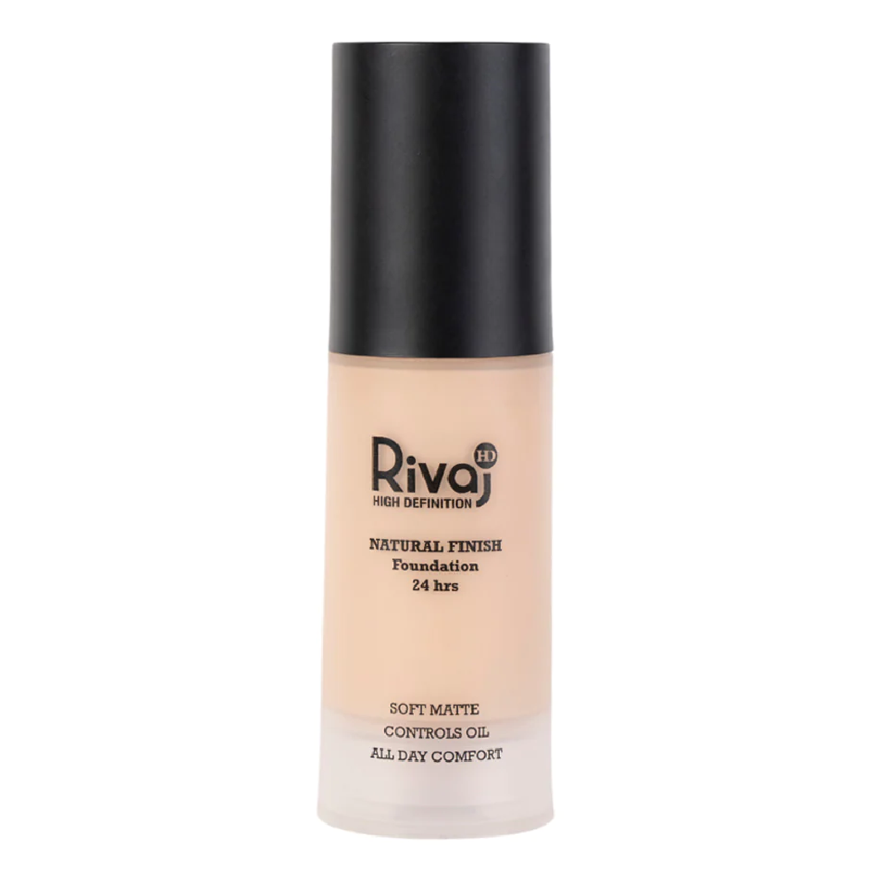 RIVAJ HD 24 HRS FOUNDATION NO.3 | Best Price in Pakistan original skincare product Pakistan Main image