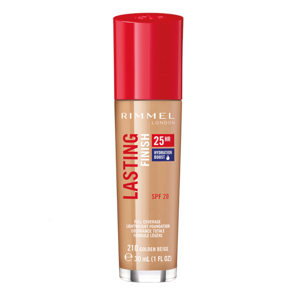 RIMMEL LASTING FINISH FOUNDATION 210 GOLDEN BEIGE | Best Price in Pakistan original skincare product Pakistan Main image