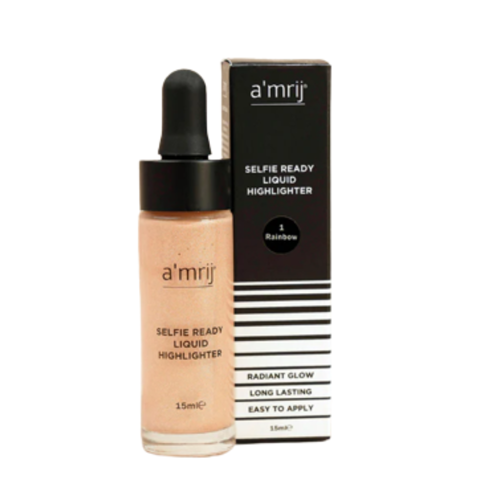 AMRIJ #01 SELFIE READY LIQUID HIGHLIGHTER 15ML | Best Price in Pakistan original skincare product Pakistan