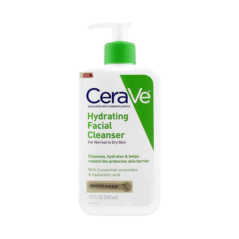 CERAVE HYDRATING CLEANSER FOR NORMAL TO DRY SKIN 355 ML | Best Price in Pakistan original skincare product Pakistan مرکزی تصویر