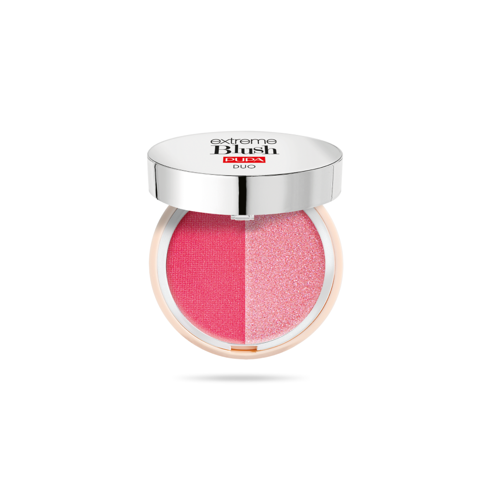 PUPA EXTREME BLUSH DUO DUAL EFFECT COMP BLUSH | RADIANT FLAM | Best Price in Pakistan original skincare product Pakistan Main image