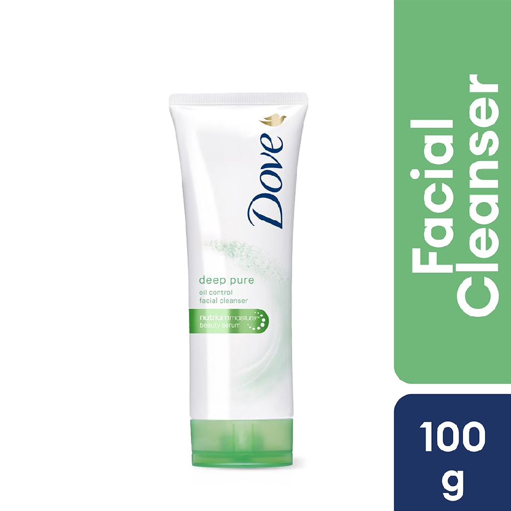 DOVE DEEP PURE FACIAL CLEANSER 100G | Best Price in Pakistan original skincare product Pakistan مرکزی تصویر