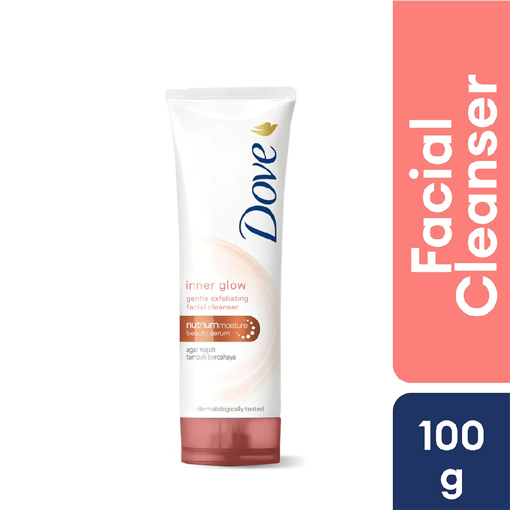 DOVE INNER GLOW FACIAL CLEANSER 100G | Best Price in Pakistan original skincare product Pakistan Main image