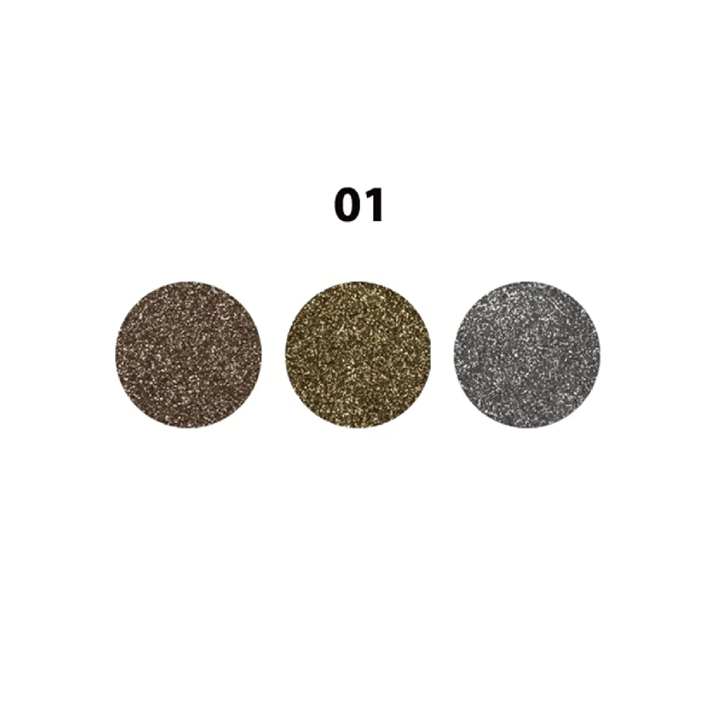 RIVAJ HD PRESSED SPARKLE EYE SHADOW PALETTE 9G | Best Price in Pakistan original skincare product Pakistan
