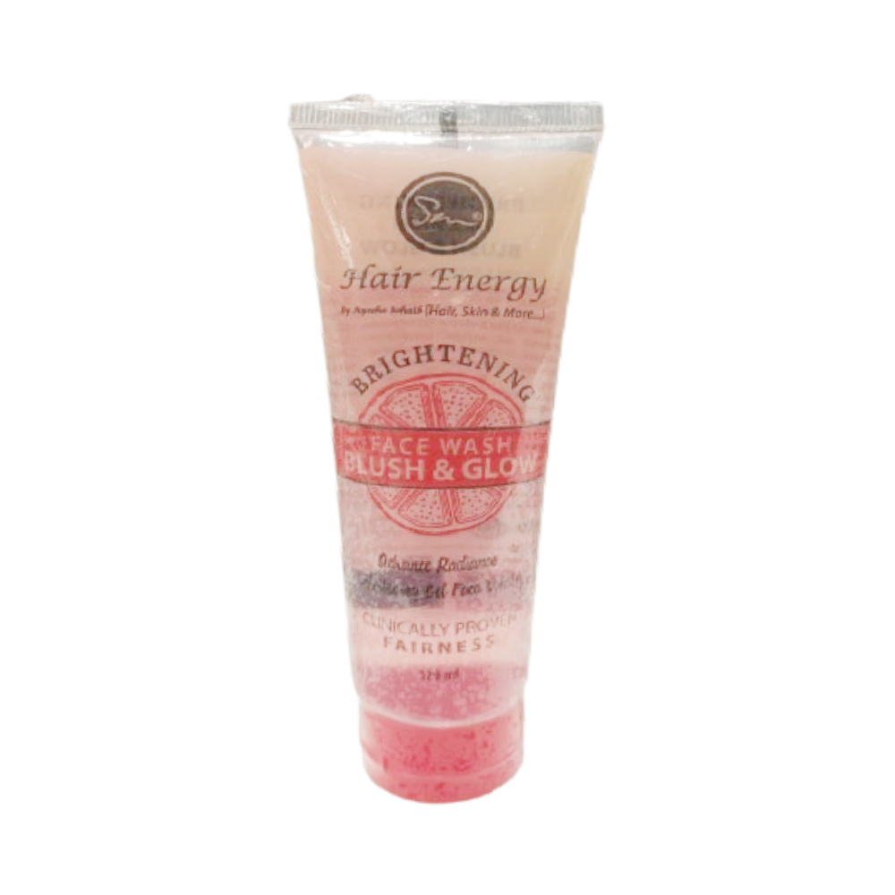 Hair Energy Brightening Face Wash Blush & Glow 120 Ml | Best Price in Pakistan original skincare product Pakistan Main image