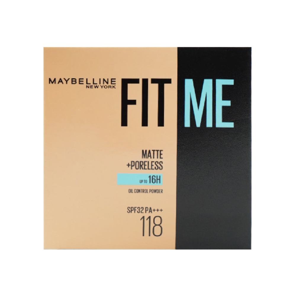 MAYBELLINE FIT ME COMPACT POWDER 118 | Best Price in Pakistan original skincare product Pakistan
