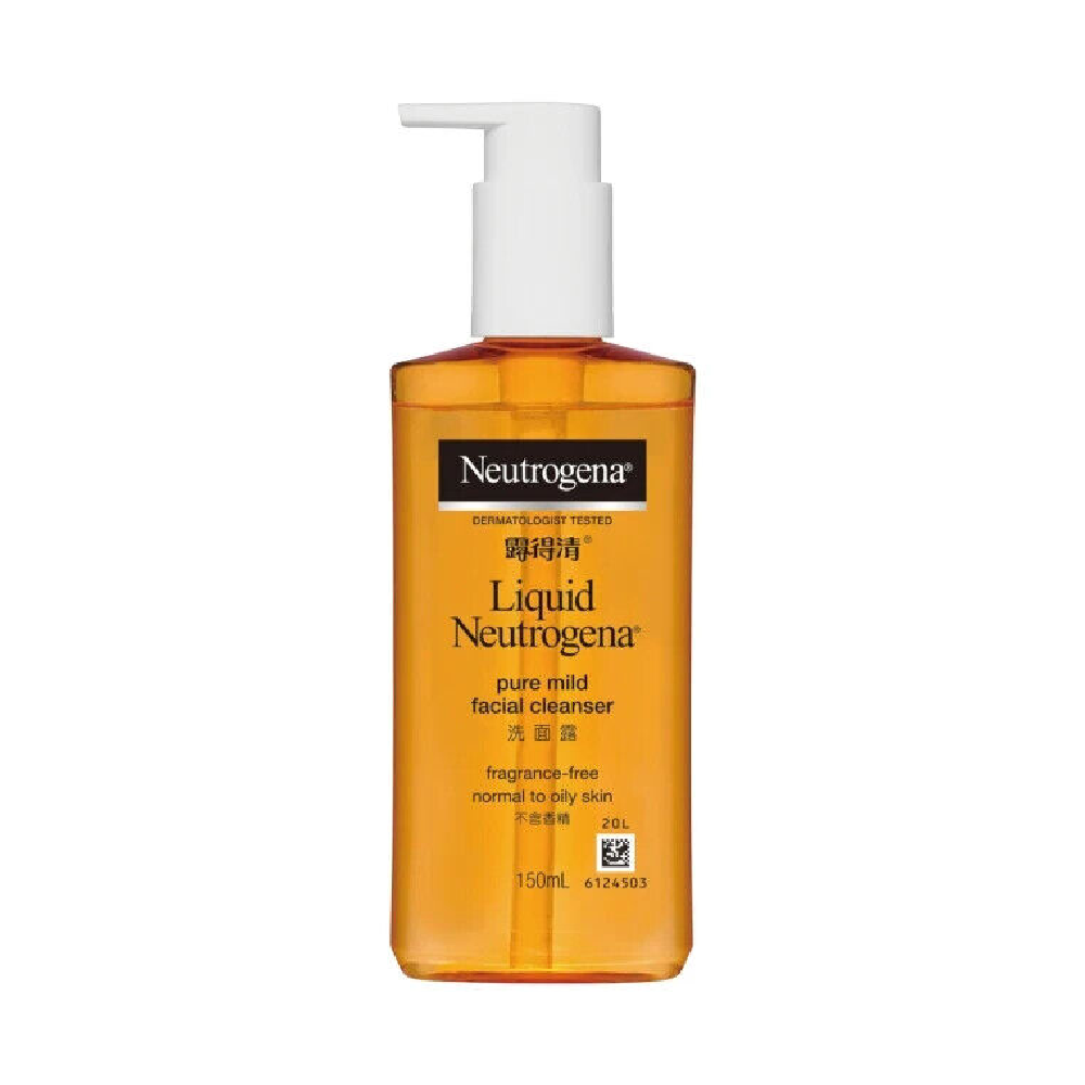 NEUTROGENA LIQUID PURE MILD FACE CLEANCER PUMP 150ML | Best Price in Pakistan original skincare product Pakistan
