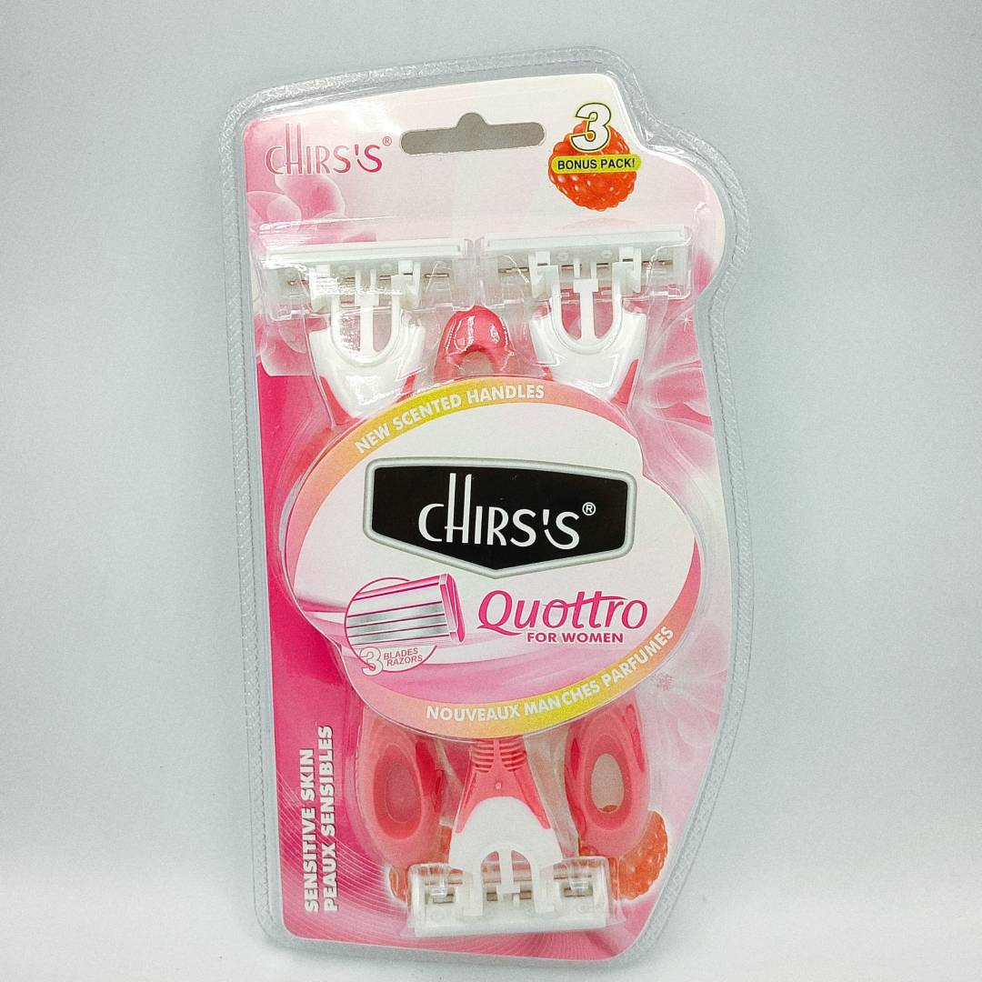 Chirs's Sensitive Ladies Razors 3'S | Best Price in Pakistan original skincare product Pakistan