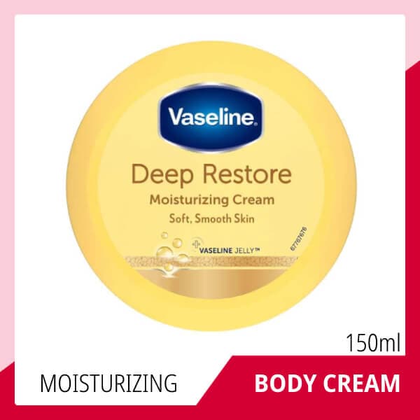Vaseline Deep Restore Body Cream | 150ml | Best Price in Pakistan original skincare product Pakistan