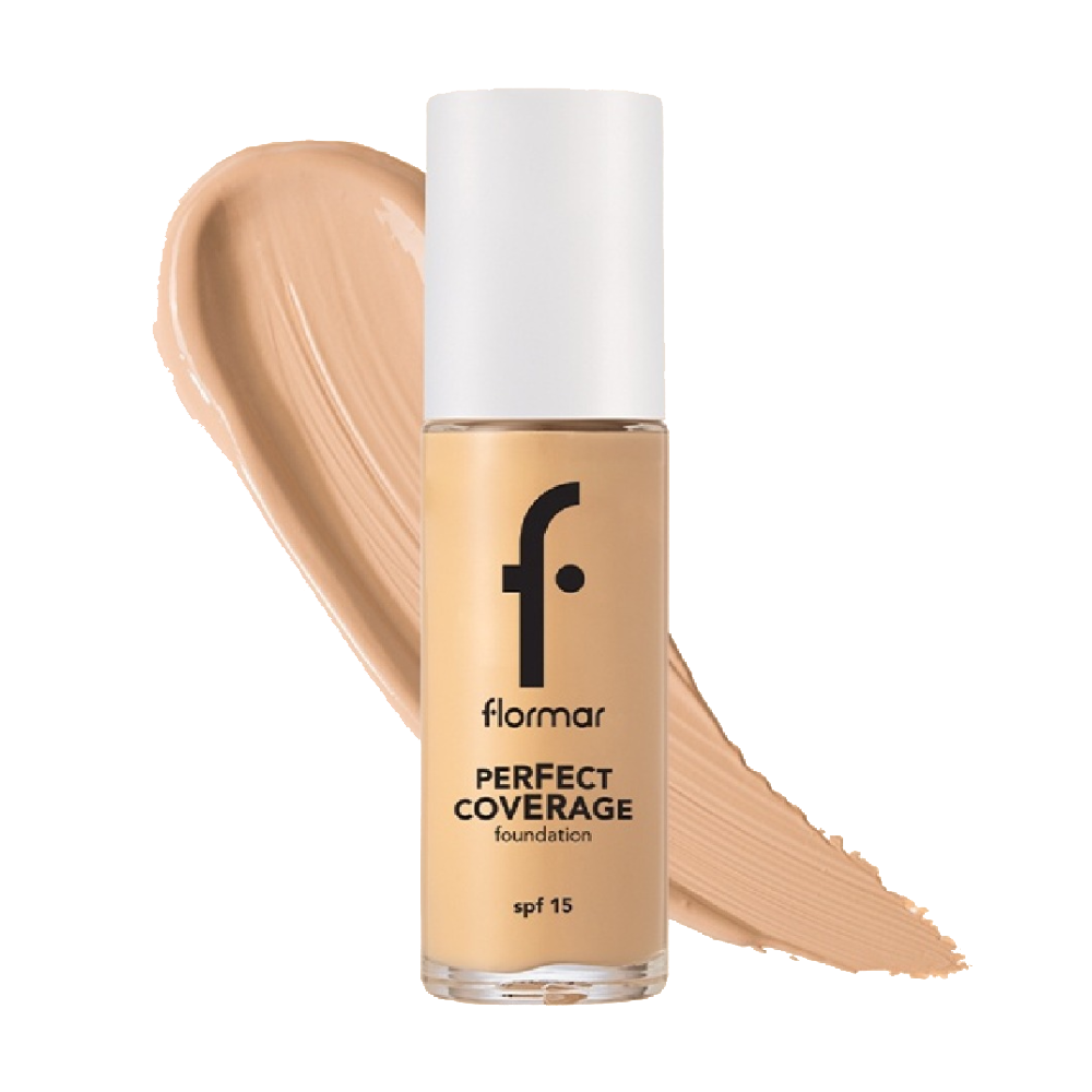 FLORMAR PERFECT COVERAGE FOUNDATION 102 | Best Price in Pakistan original skincare product Pakistan