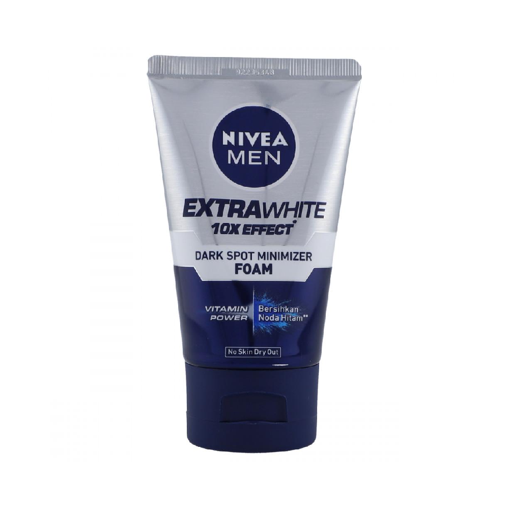 NIVEA MEN FACIAL FOAM EXTRA WHITE DARK SPOT MINIMIZER 100 ML | Best Price in Pakistan original skincare product Pakistan