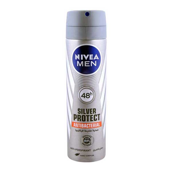 Nivea A/P Spray For Men Silver Protect 150Ml | Best Price in Pakistan original skincare product Pakistan