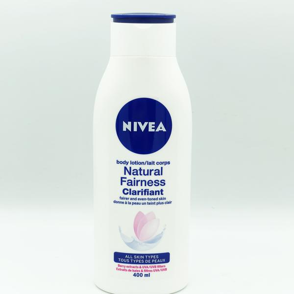 Nivea Body Lotion Natural Fairness Clarifiant 400Ml | Best Price in Pakistan original skincare product Pakistan مرکزی تصویر