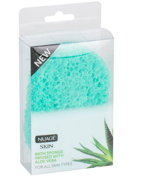 Nuage Bath Sponge Infused With Aloe Vera | Best Price in Pakistan original skincare product Pakistan Main image