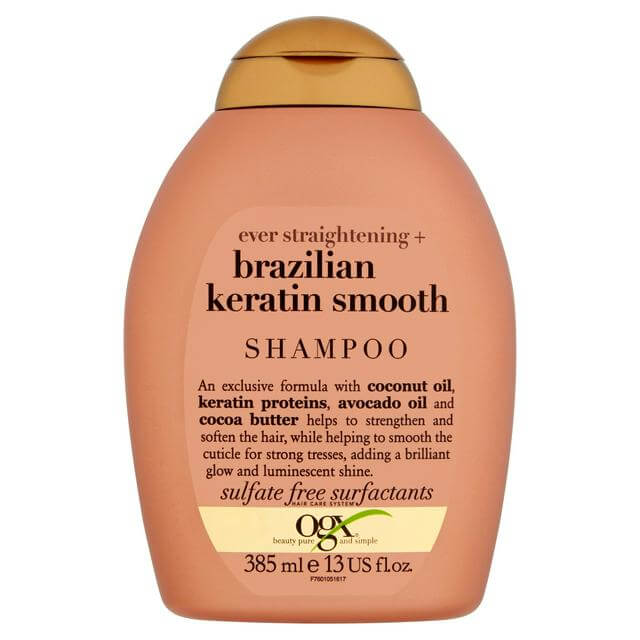 OGX Ever Straightening + Brazilian Keratin Smooth Shampoo 385Ml | Best Price in Pakistan original skincare product Pakistan