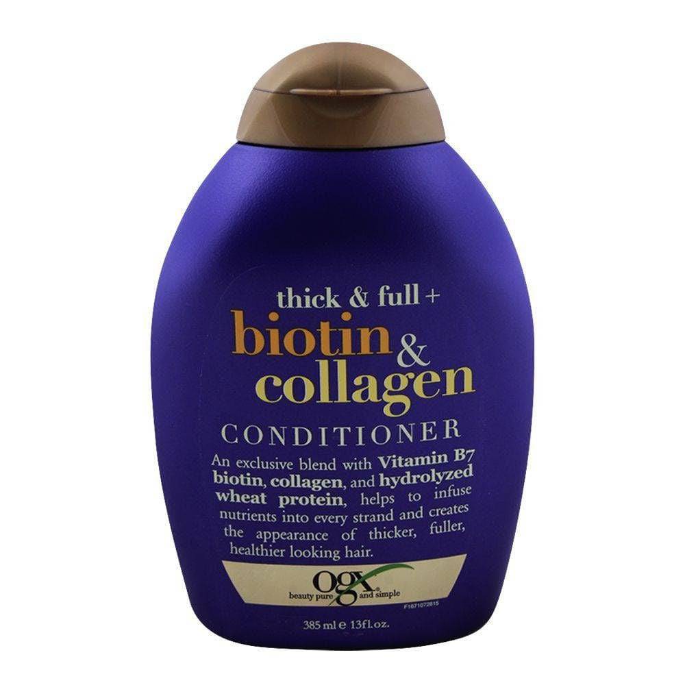 OGX Conditioner Thick & Fuill Biotin & Collagen (Sulphate Free) 385 Ml | Best Price in Pakistan original skincare product Pakistan Main image