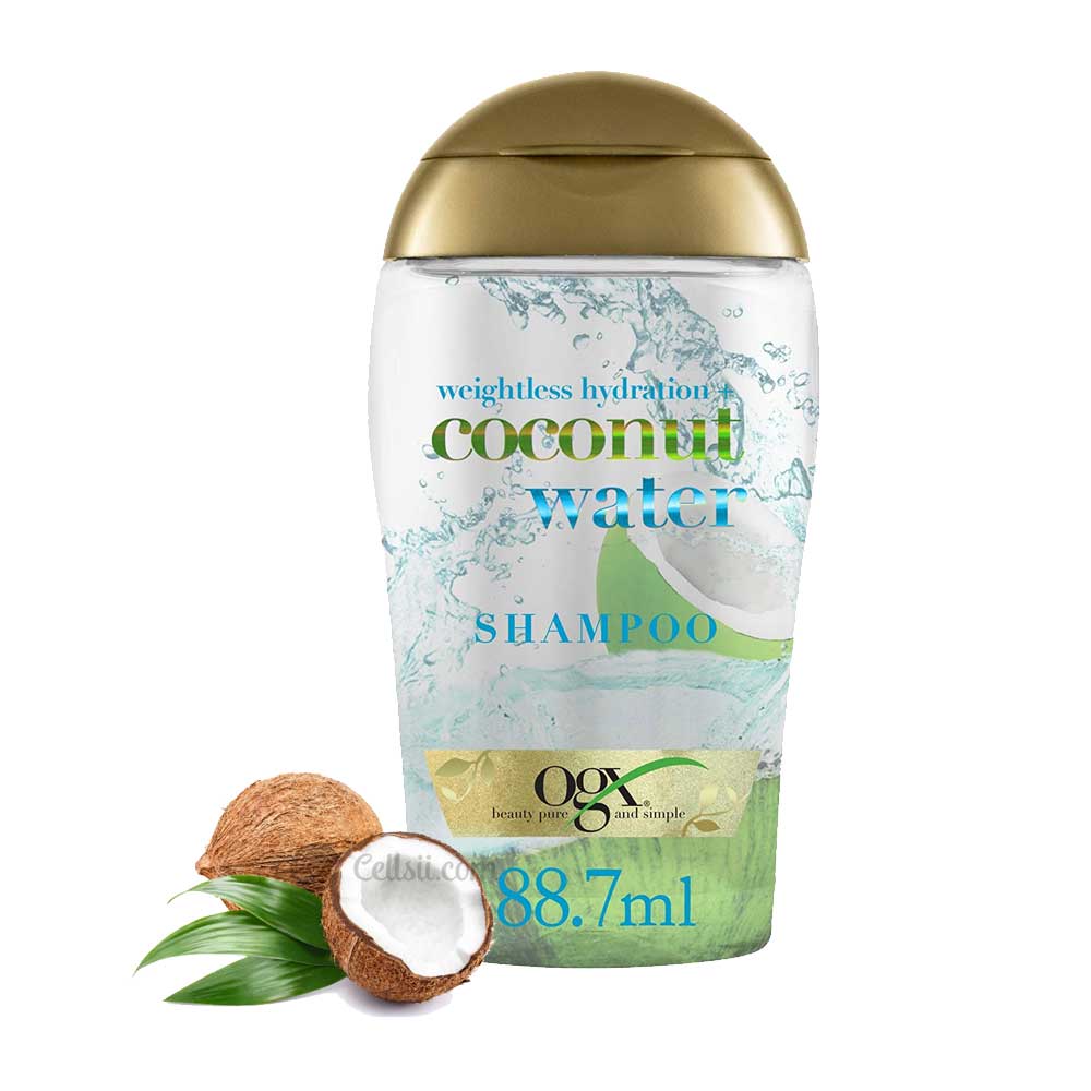 OGX | Weightless Hyderation Coconut Water Shampoo | 88.7ml | Best Price in Pakistan original skincare product Pakistan