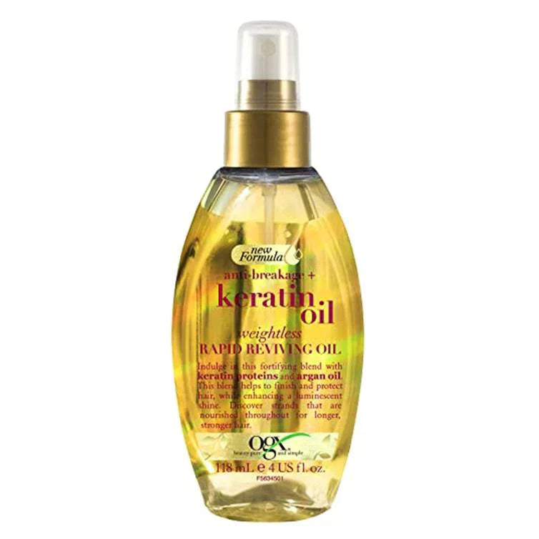 OGX | Weightless Rapid Reviving Keratine Oil | 118ml | Best Price in Pakistan original skincare product Pakistan مرکزی تصویر